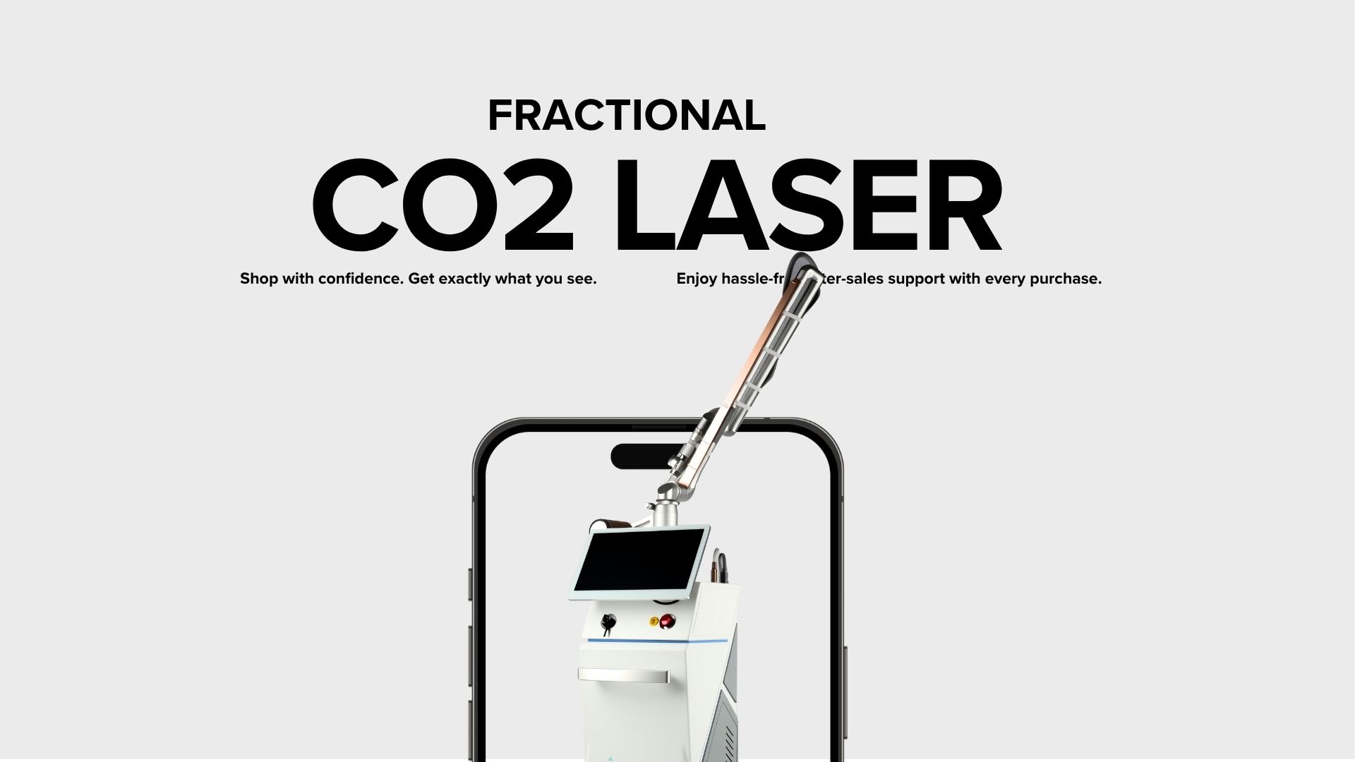 Advanced Fractional Laser Technology CO2 Fractional Laser Machine for ...